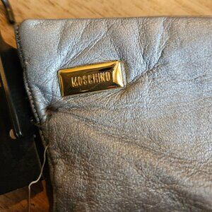 MOSCHINO LEATHER GLOVES